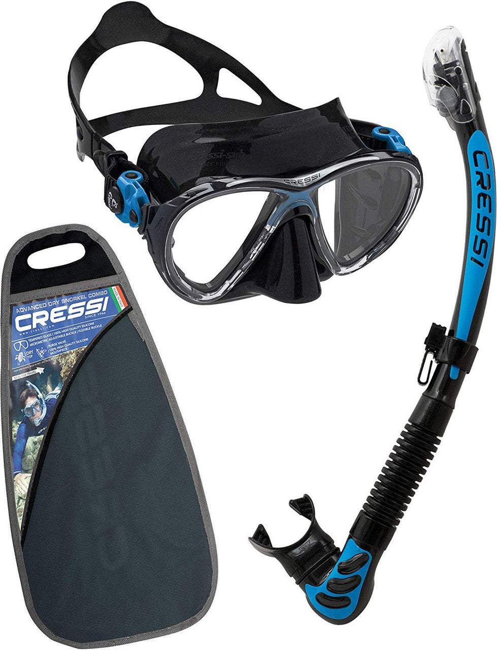 Cressi Big Eyes Evolution & Alpha Ultra Dry Combo